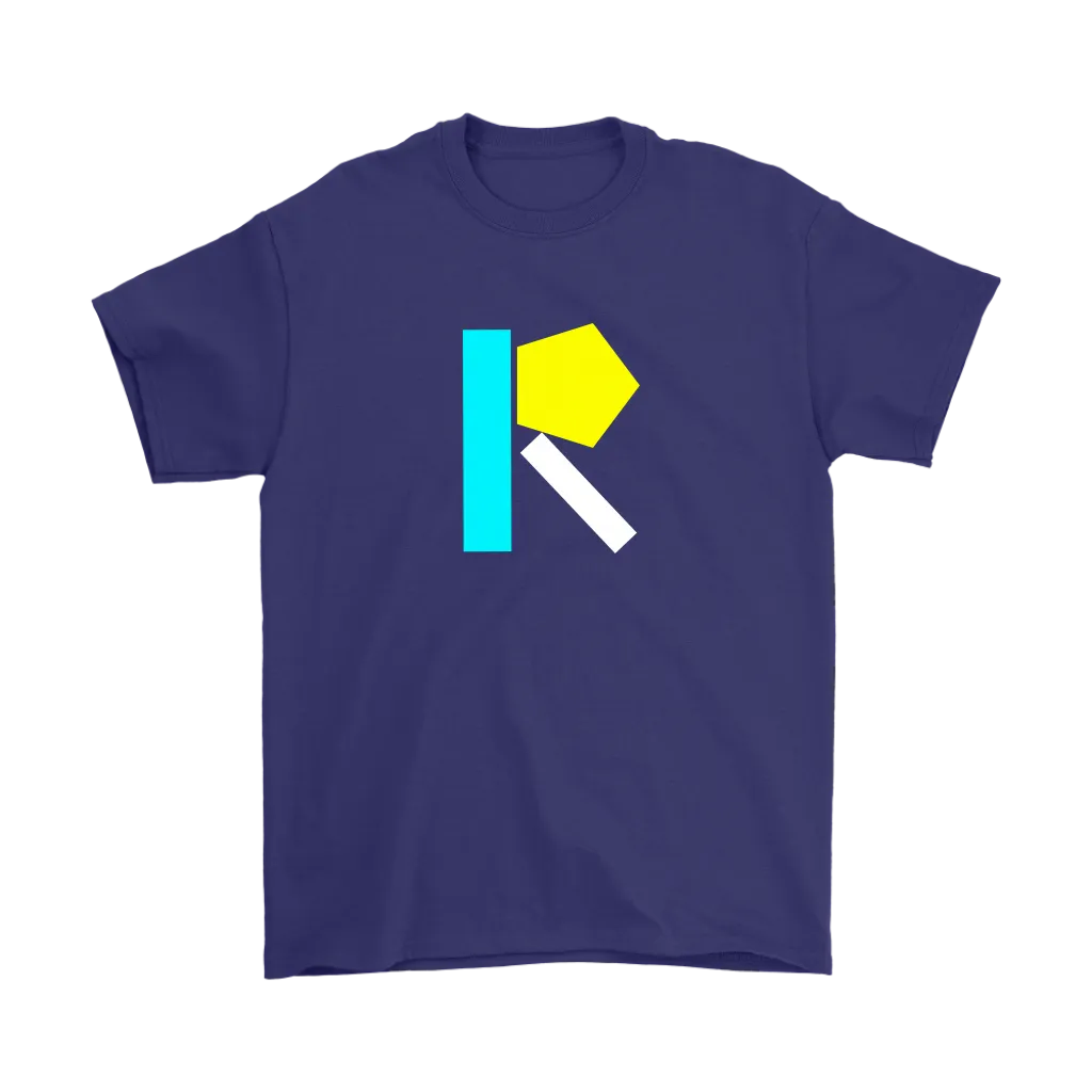 "R" Initial Adult T-shirt