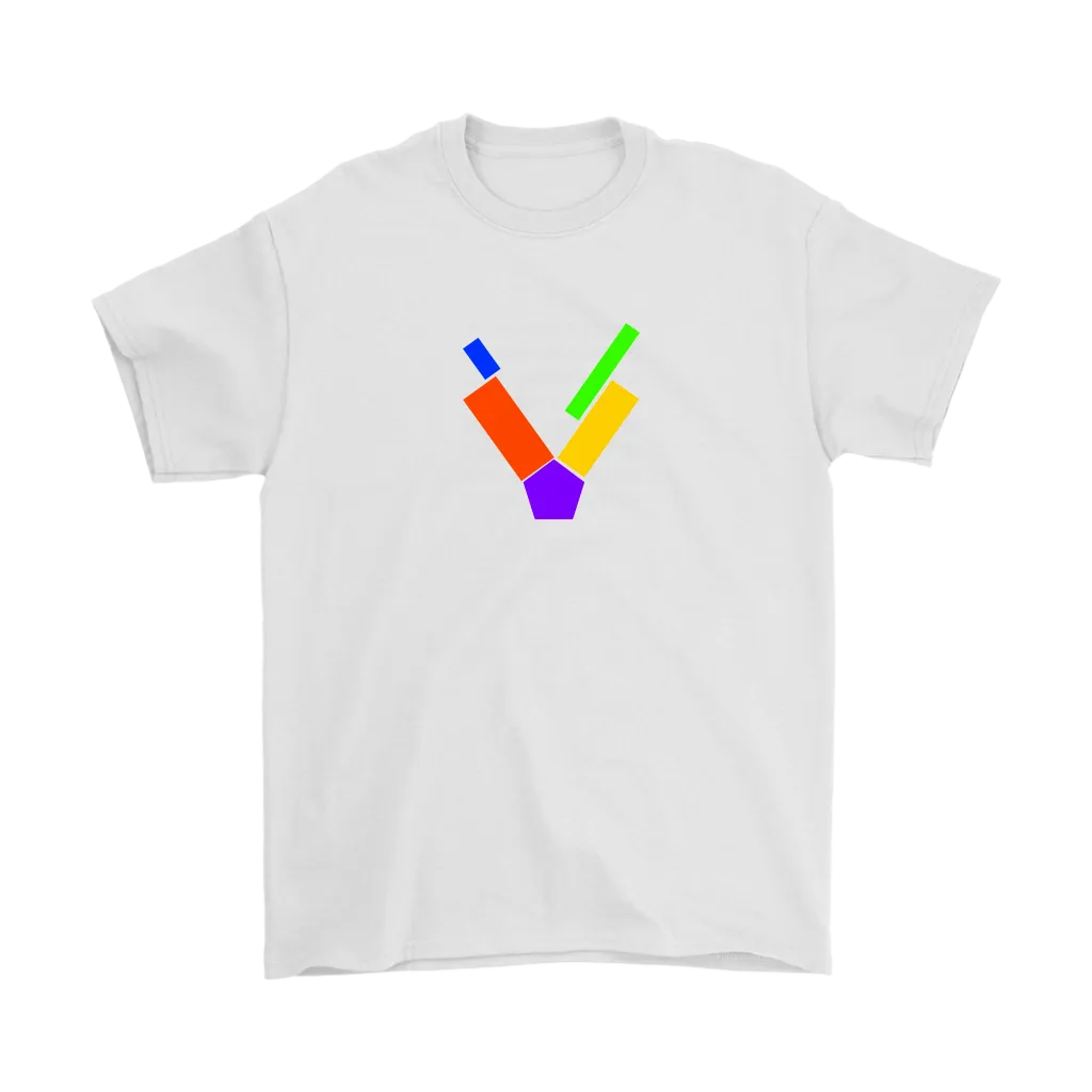 "V" Initial Adult T-shirt