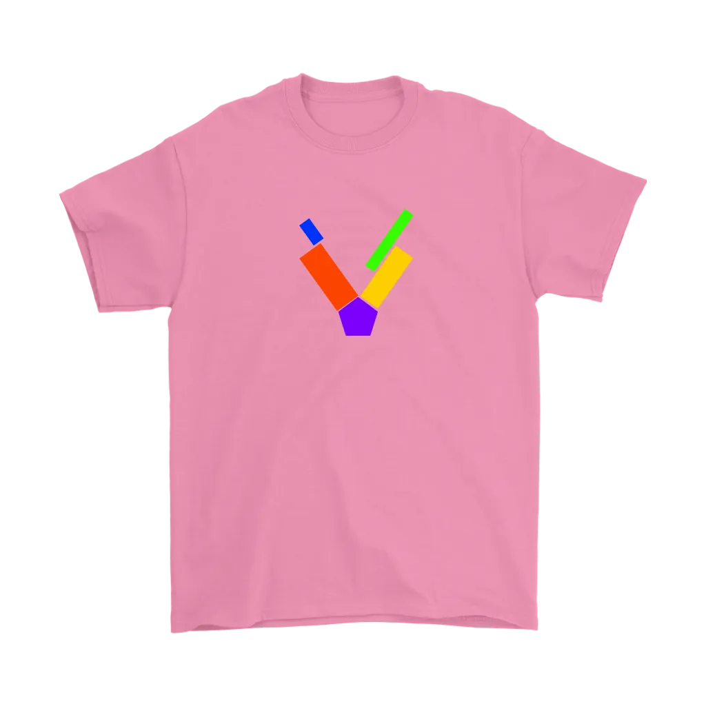 "V" Initial Adult T-shirt