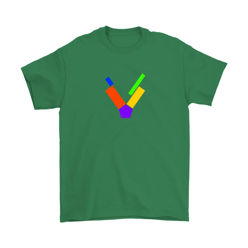 "V" Initial Adult T-shirt