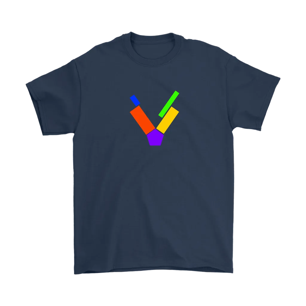 "V" Initial Adult T-shirt