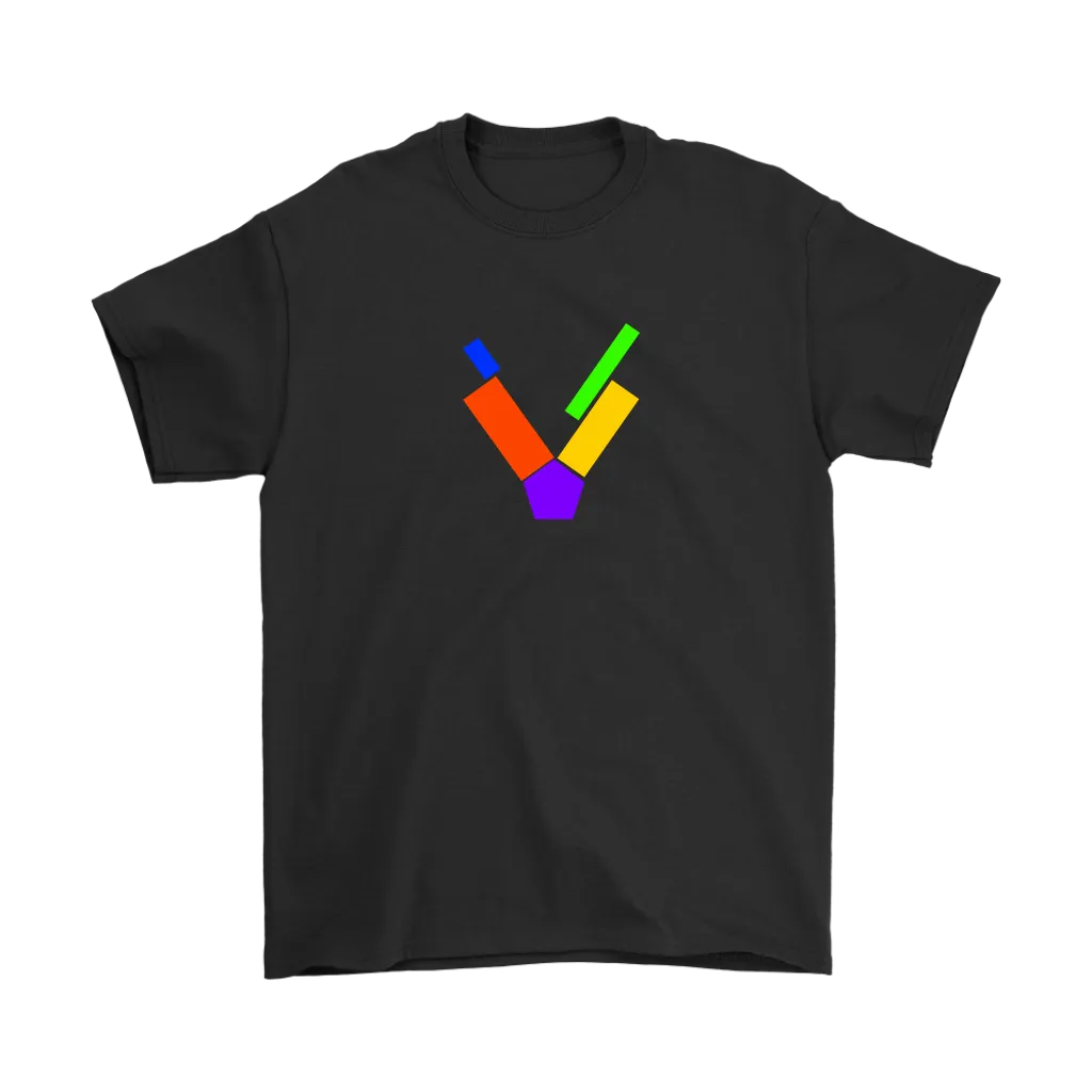 "V" Initial Adult T-shirt
