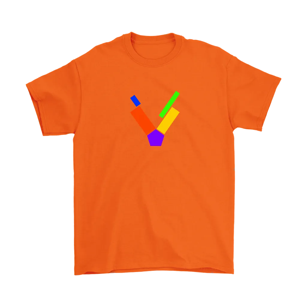 "V" Initial Adult T-shirt