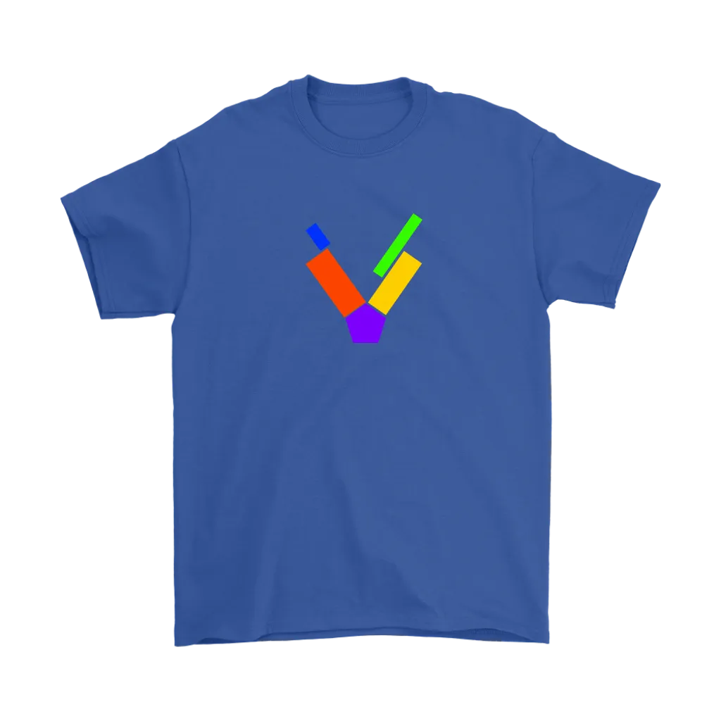 "V" Initial Adult T-shirt
