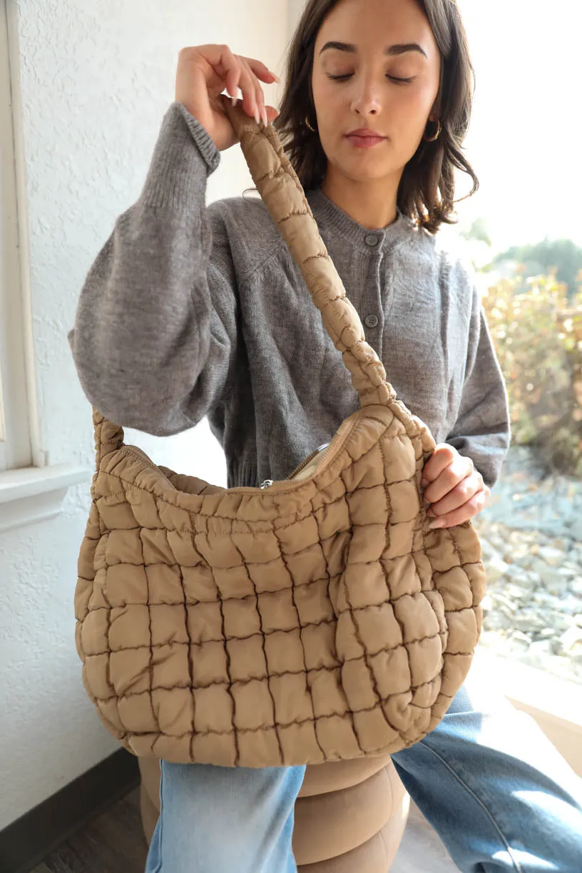 Rae: Quilted Carry Bags
