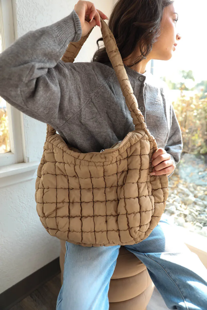 Rae: Quilted Carry Bags