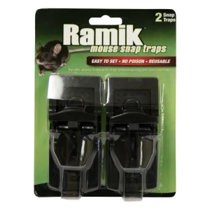 Ramik Mouse Snap Traps Plastic (2 pack)