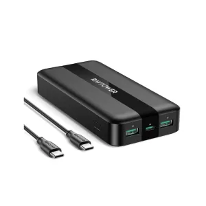 RAVPower RP-PB235  Pioneer 20W 3-Port 20000mAh Power Bank Black