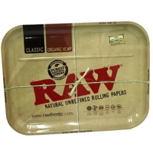 RAW Authentic Natural Rolling XXL Tray - (1 Count)