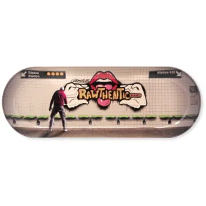 RAW Authentic Skate Deck Tray NY Graffiti Large Rolling Tray - (1 Count)