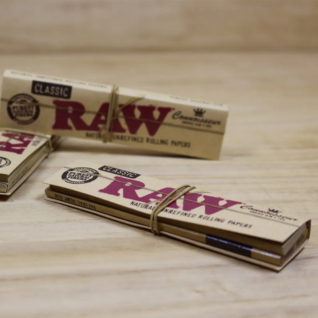 RAW Connoisseur Papers Kingsize Slim   Tips