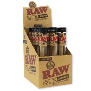 RAW DLX Cones (Glass Tipped)