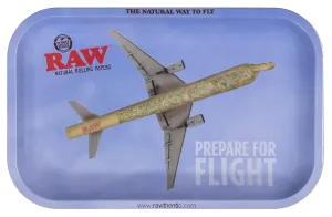 RAW Prepare for Flight Rolling Tray Small