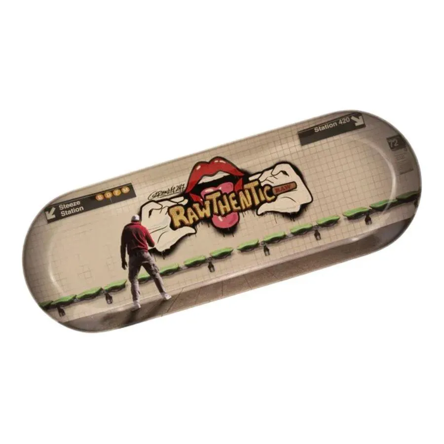 RAW Skate Deck Rolling Tray NY Graffiti