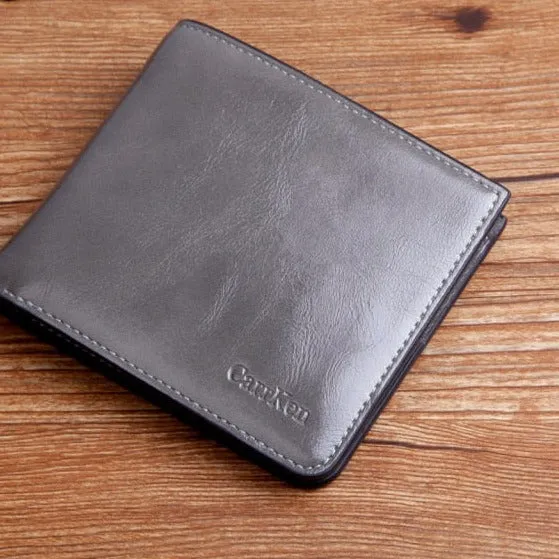 Realaiot wallet man small purse varnished short mini leather wallet purse billetera hombre carteras portmonee man for erkek cuzdan