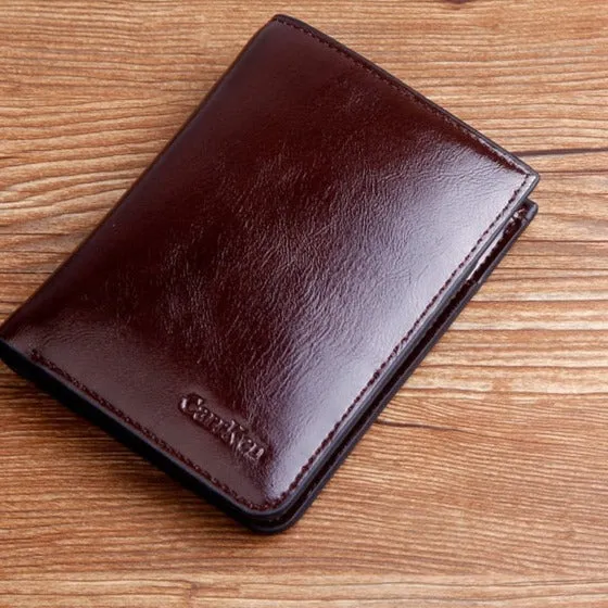 Realaiot wallet man small purse varnished short mini leather wallet purse billetera hombre carteras portmonee man for erkek cuzdan