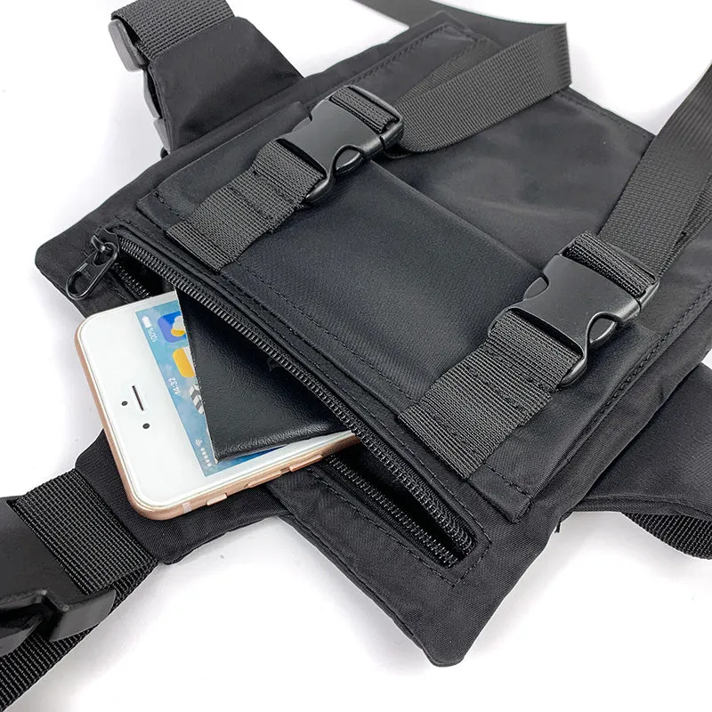Reflective cloth belt bag