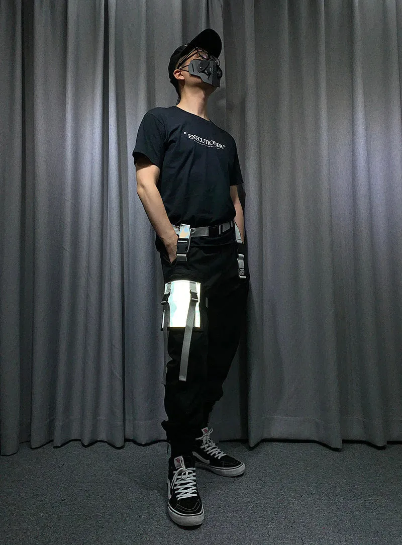 Reflective cloth belt bag