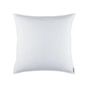 Retro Euro Pillow White Cotton 26X26 (Insert Included)