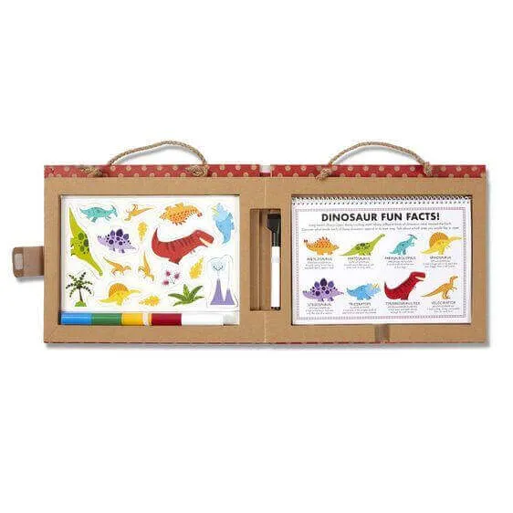 Reusable Drawing and Magnet Kit - Dinosaurs