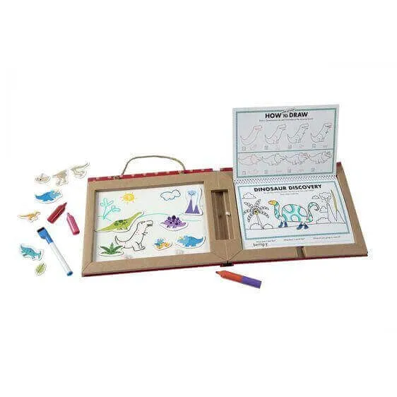 Reusable Drawing and Magnet Kit - Dinosaurs