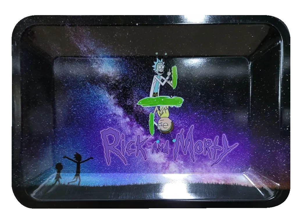 Rick and Morty In The Stars Rolling Tray Mini