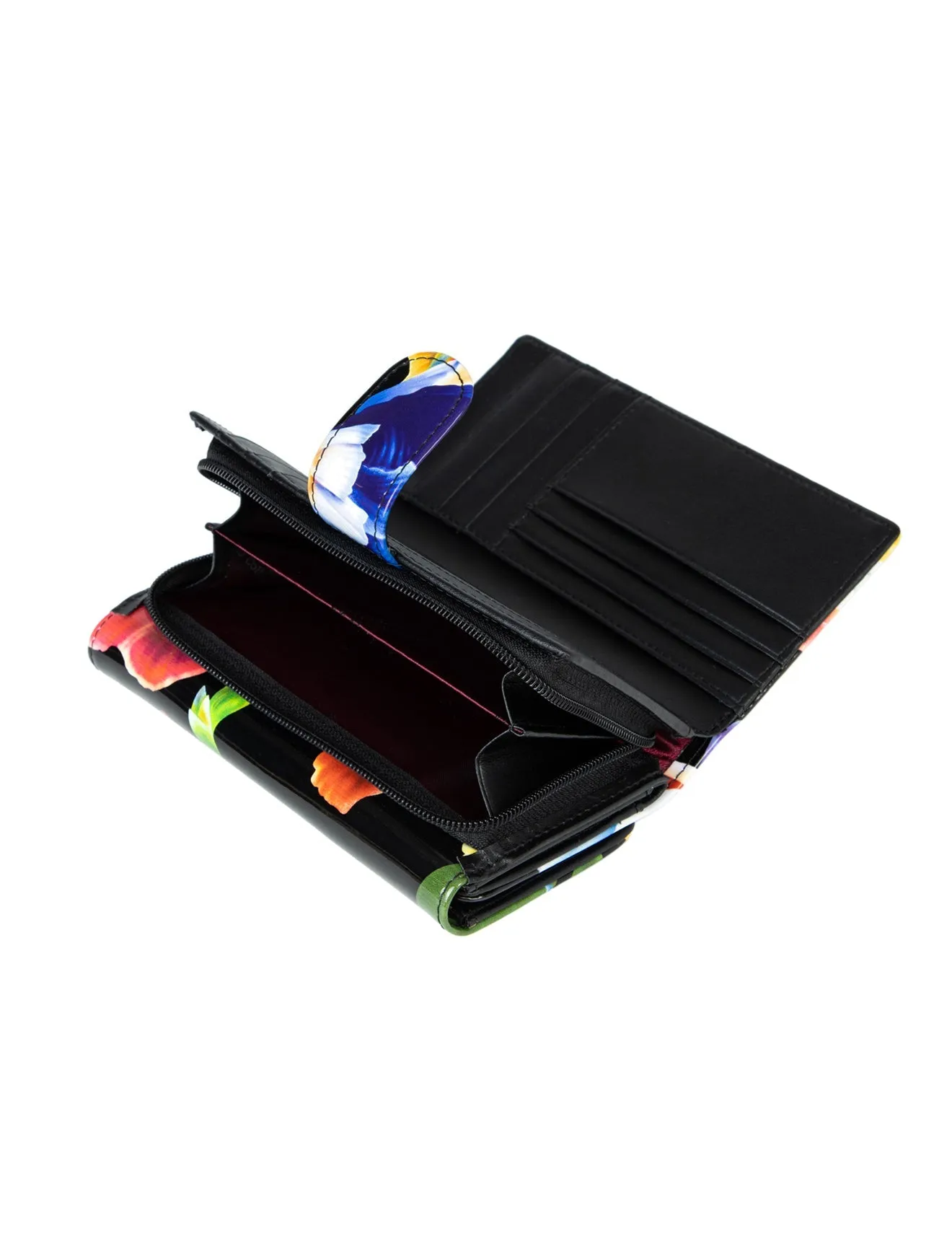 ROBYN MED LEATHER RFID WALLET- WSN6502