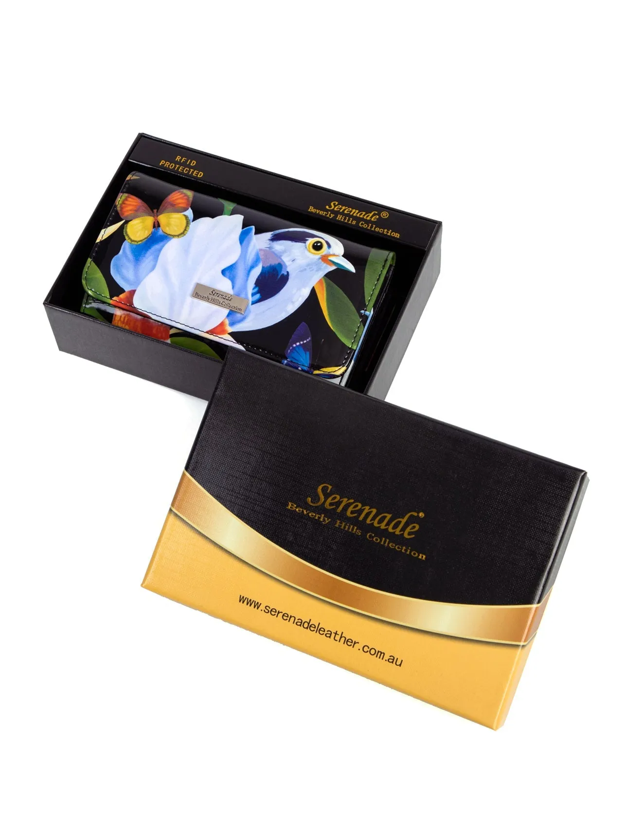 ROBYN MED LEATHER RFID WALLET- WSN6502