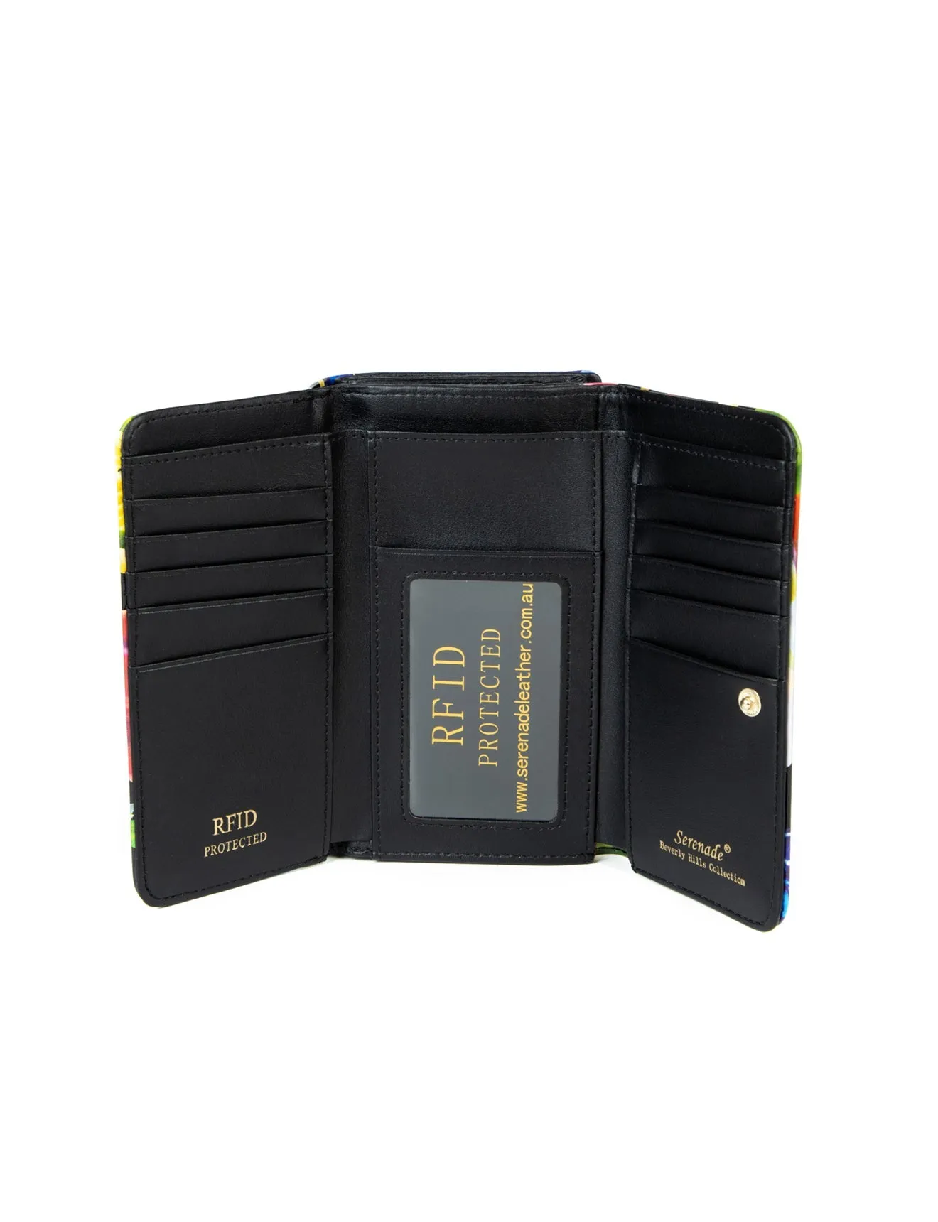 ROBYN MED LEATHER RFID WALLET- WSN6502