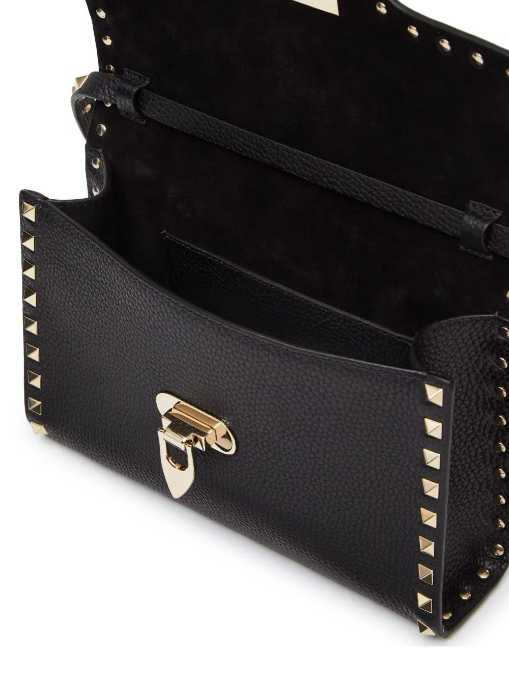 Rockstud small leather shoulder bag