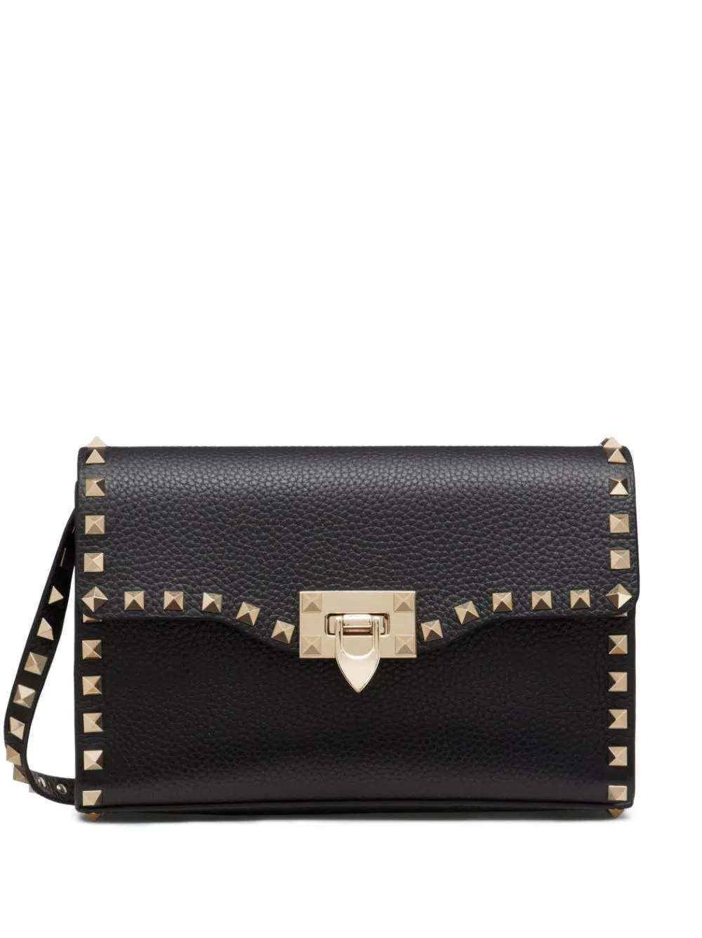 Rockstud small leather shoulder bag