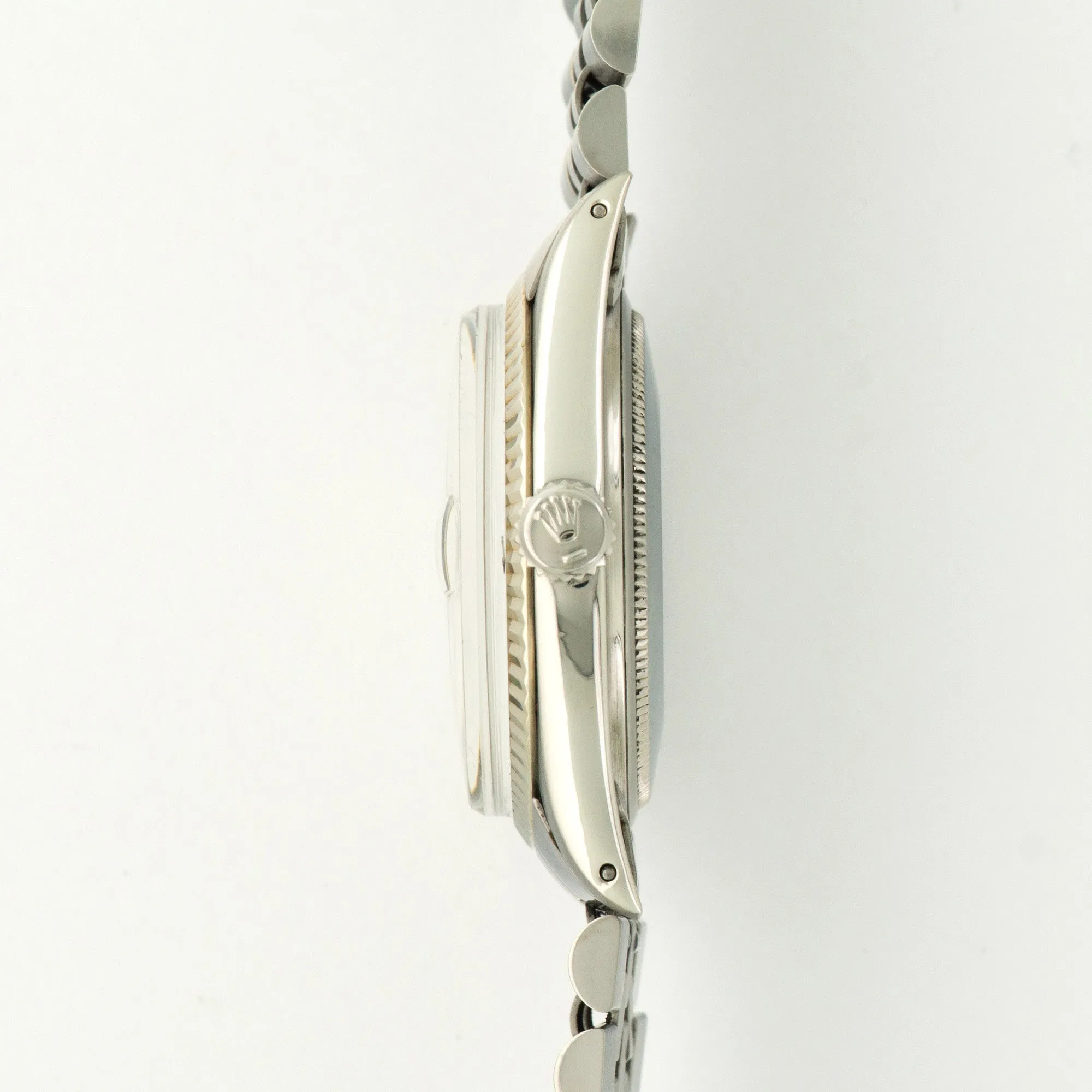 Rolex Steel Datejust Buckley Dial Watch Ref. 1601