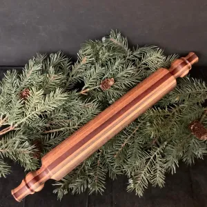 Rolling Pin Mahogany, Cherry, Walnut