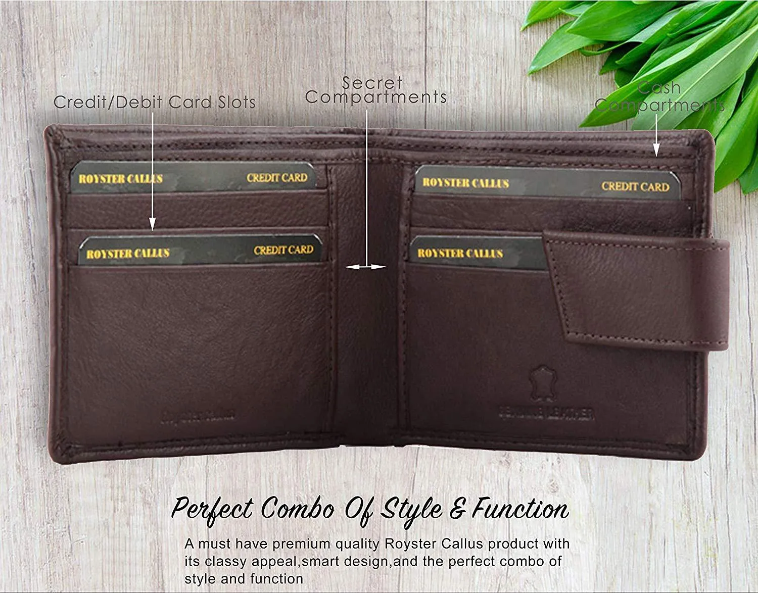 Royster Callus Brown Men's Wallet