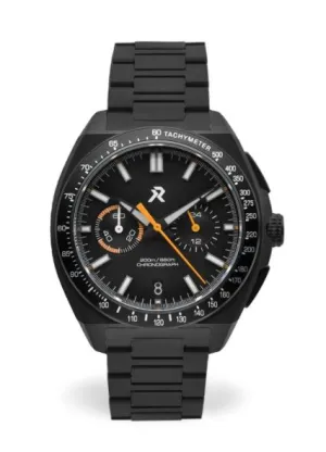 RZE VALOUR BLACK GT TITANIUM WATCH with Bracelet
