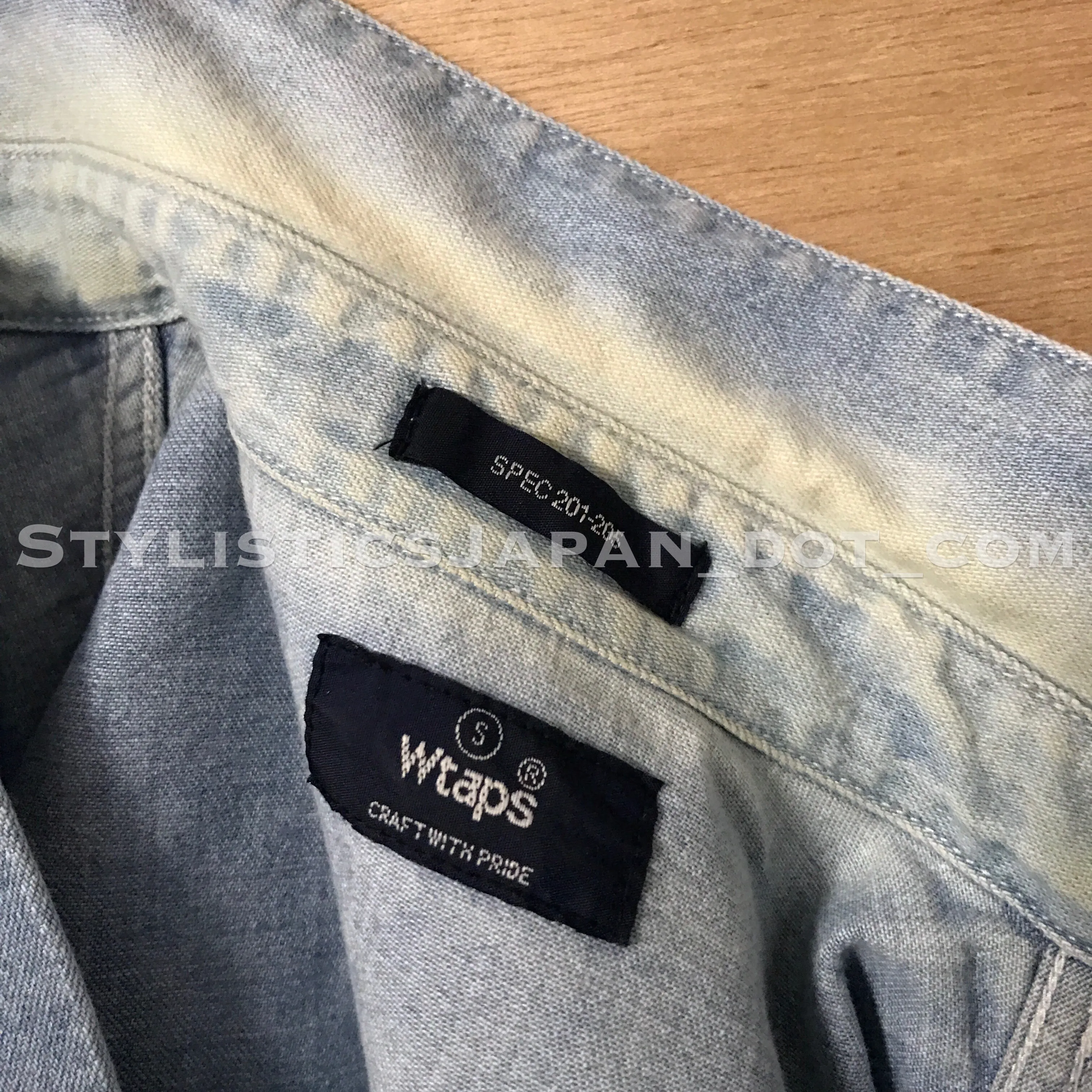 [S] WTaps Revolutionary Warfare Allman Denim L/S Shirt Indigo