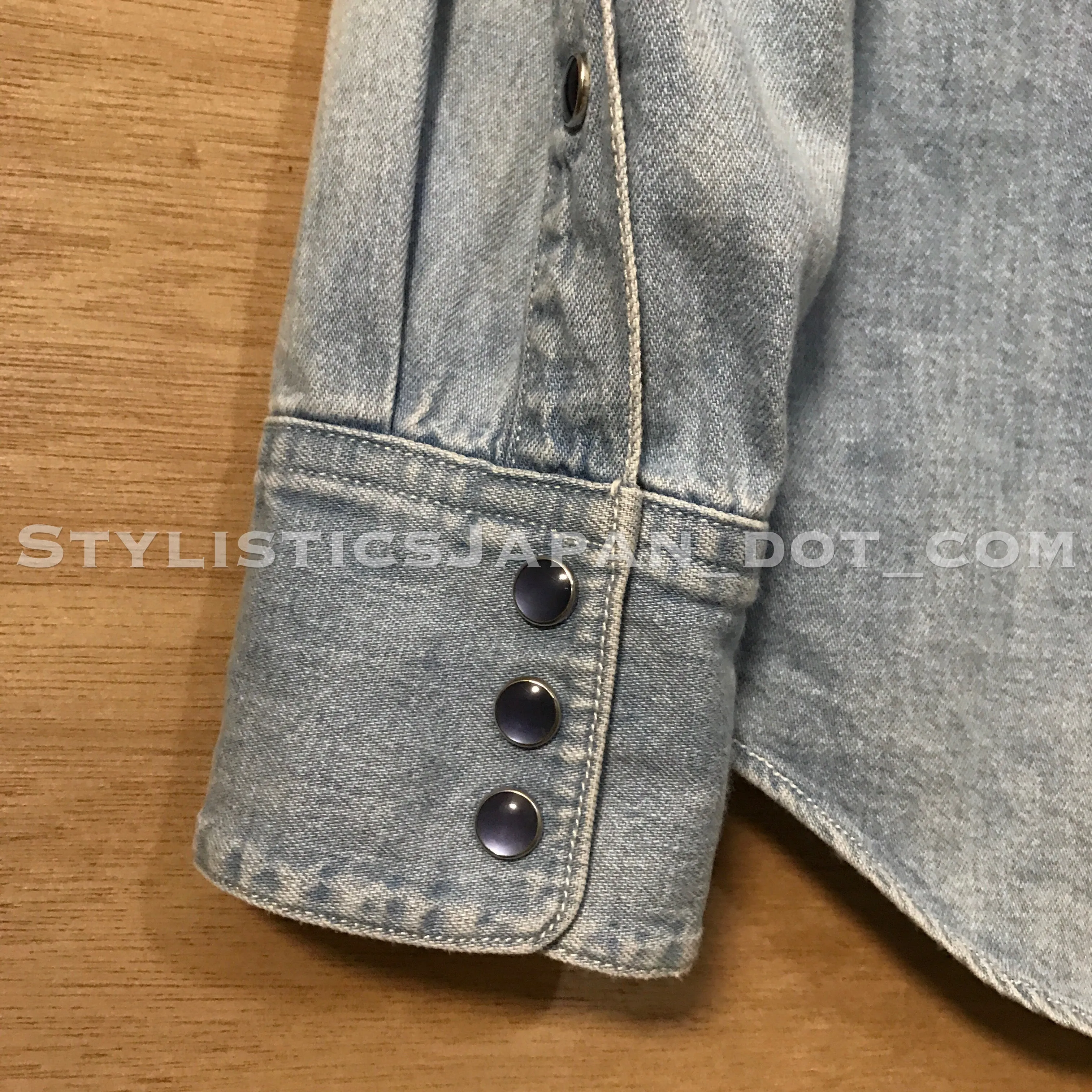 [S] WTaps Revolutionary Warfare Allman Denim L/S Shirt Indigo