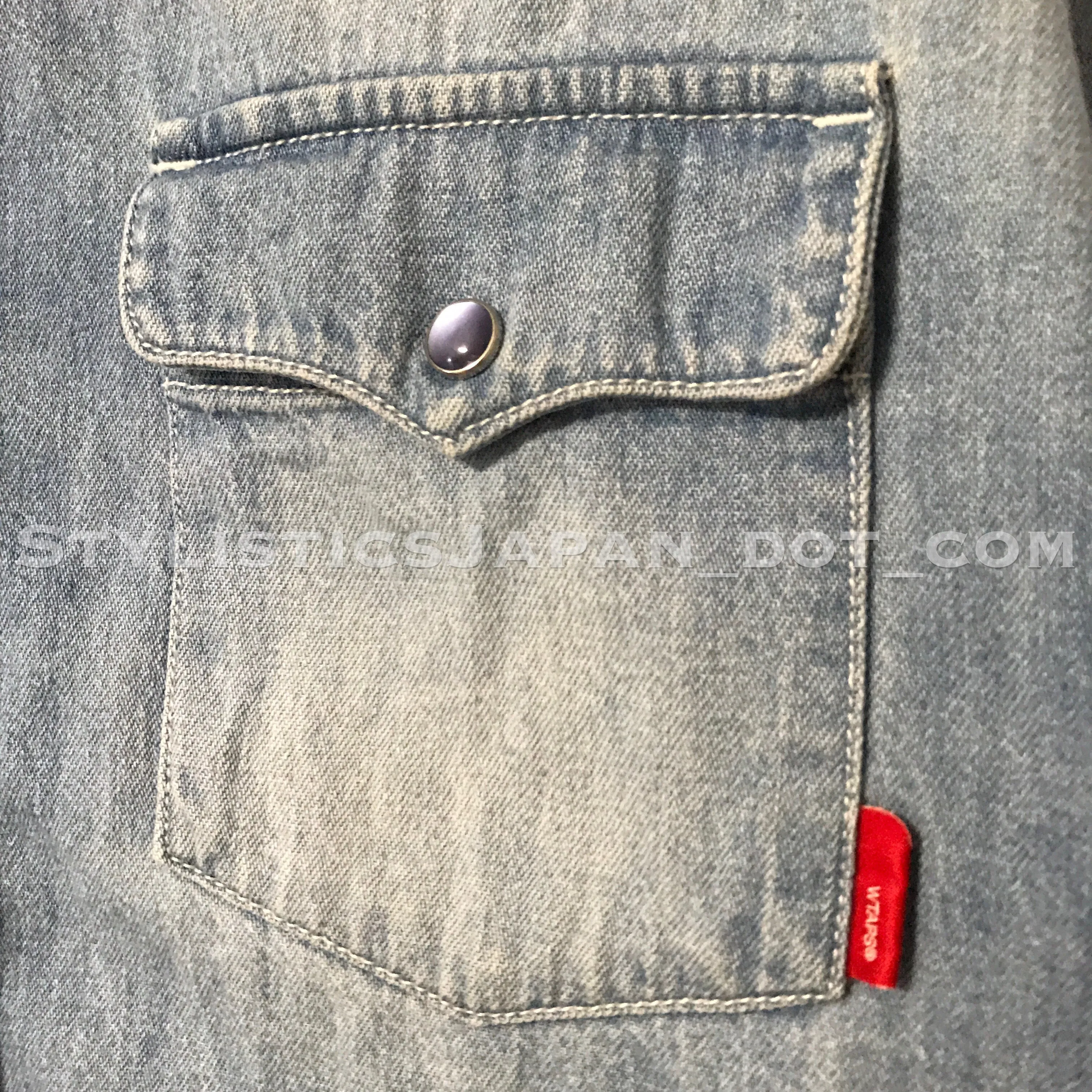 [S] WTaps Revolutionary Warfare Allman Denim L/S Shirt Indigo