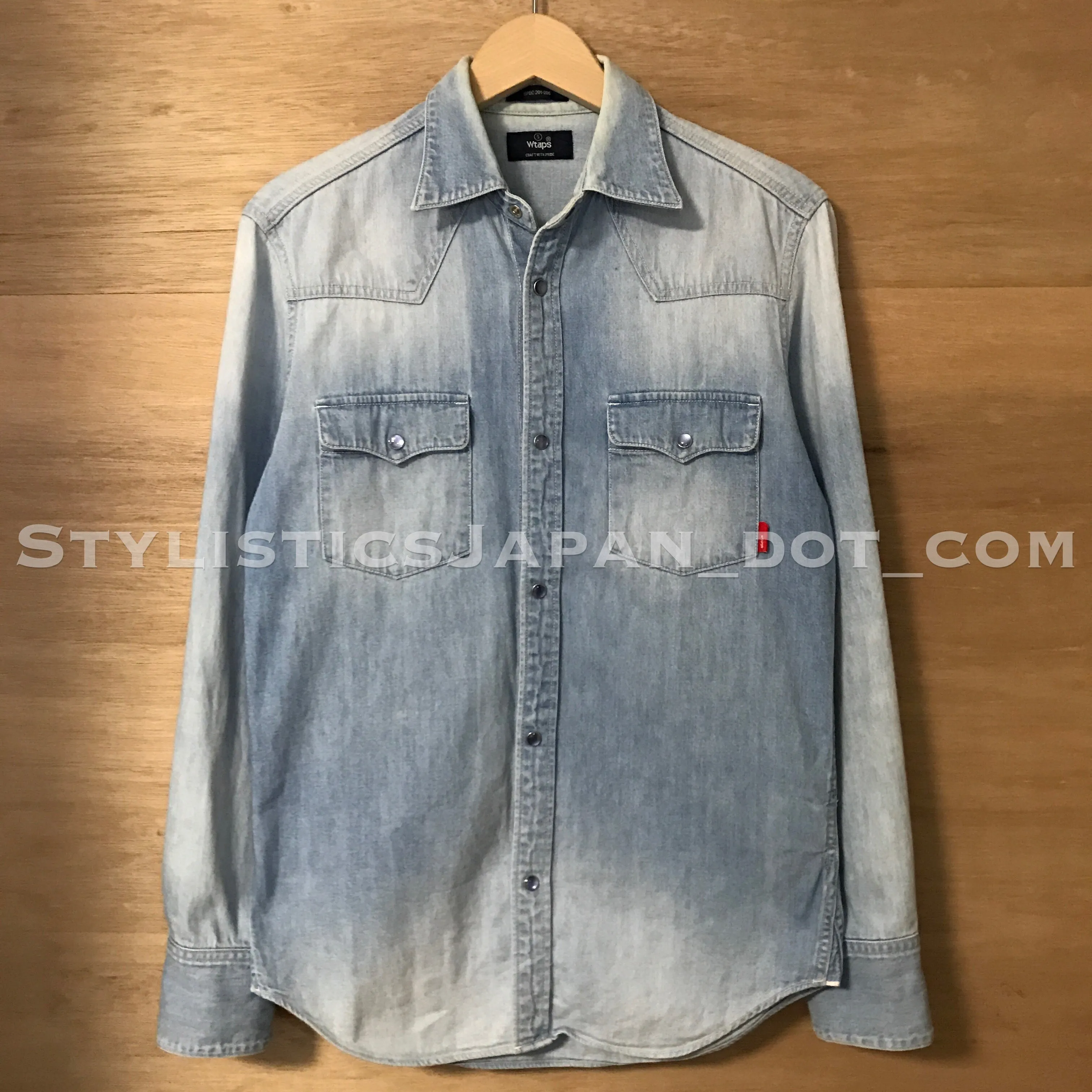 [S] WTaps Revolutionary Warfare Allman Denim L/S Shirt Indigo