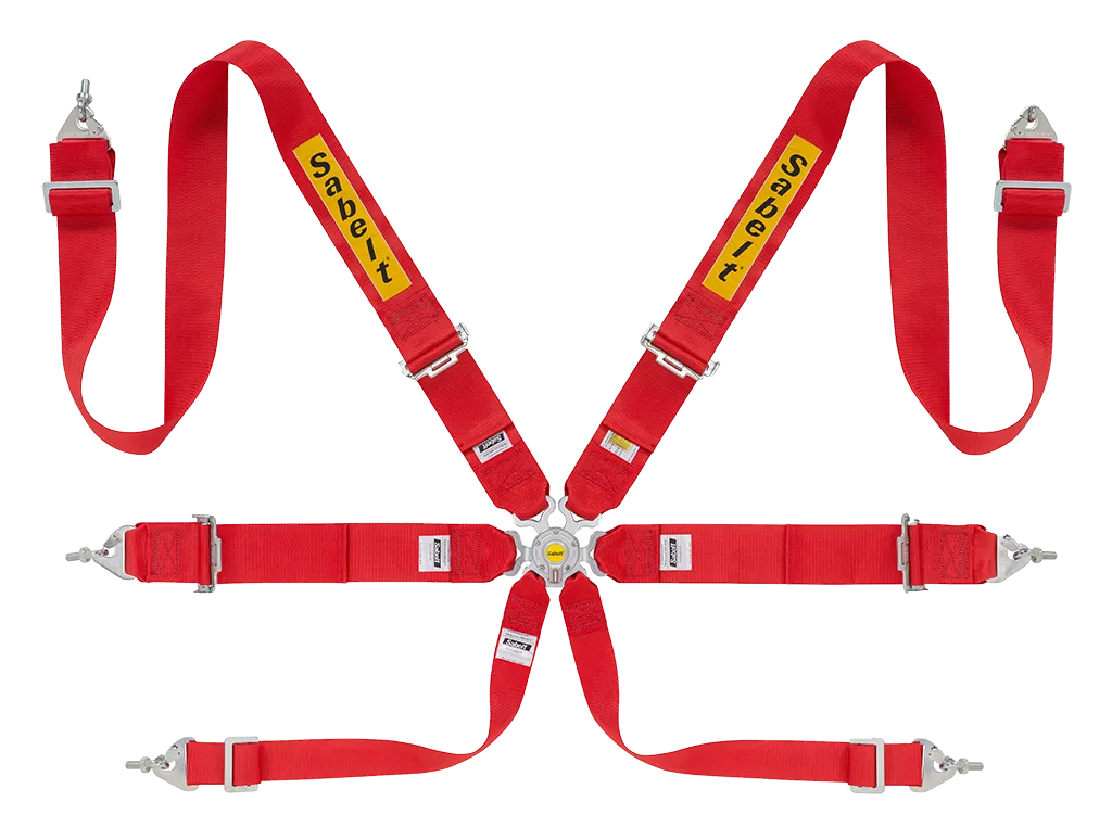 Sabelt CCS-633 Saloon Full 3" 6 Point Harness