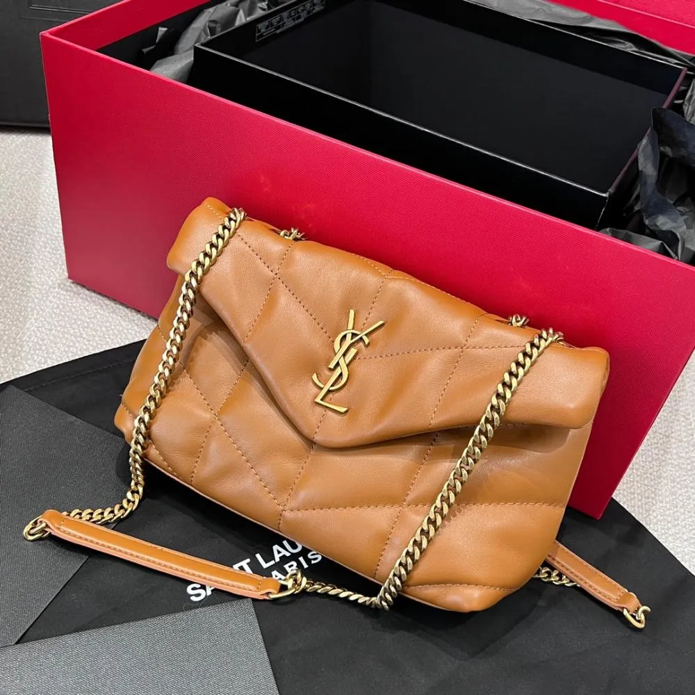 Saint Laurent Puffer Shoulder Bags