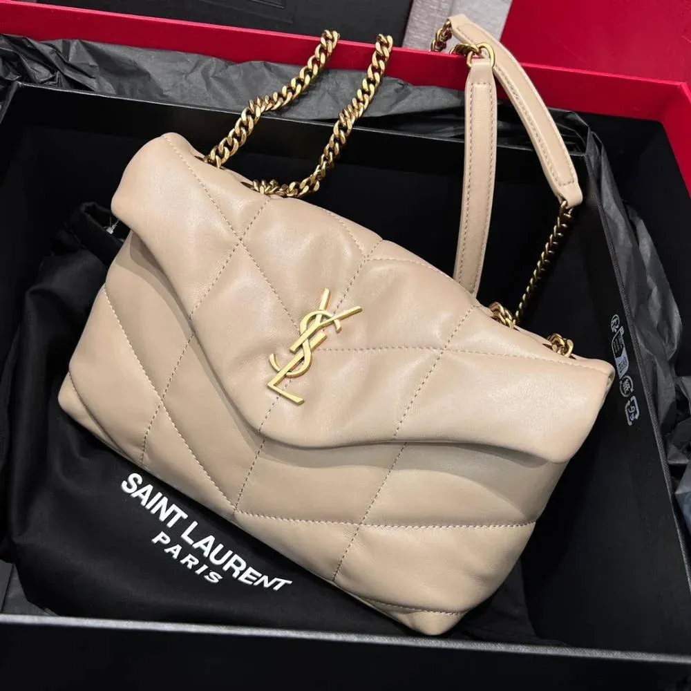 Saint Laurent Puffer Shoulder Bags