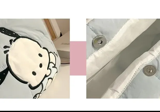 Sanrio Kuromi Shoulder Bag | Spacious Tote with Large Capacity