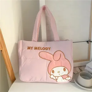 Sanrio My Melody Shoulder Tote | Spacious and Stylish Large Capacity Bag