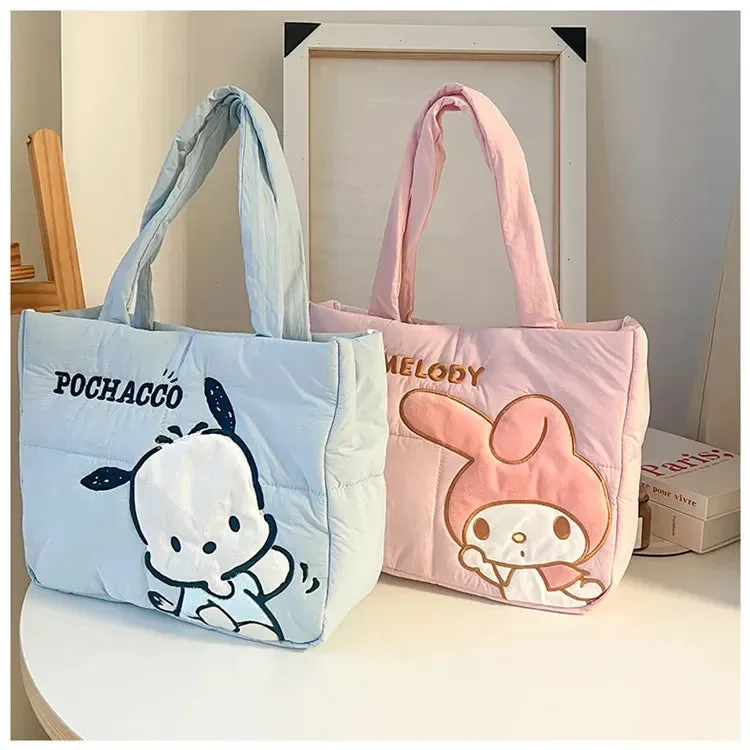Sanrio My Melody Shoulder Tote | Spacious and Stylish Large Capacity Bag