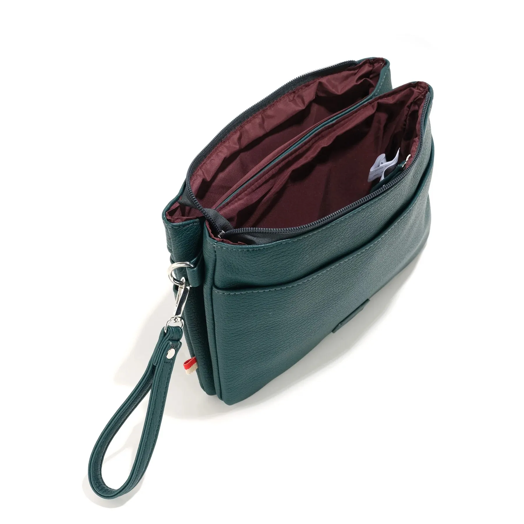 SARA CROSSBODY/CLUTCH - black or deep sea