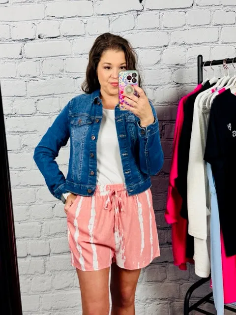 Sarah Spring drawstring shorts