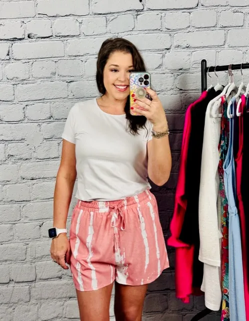 Sarah Spring drawstring shorts