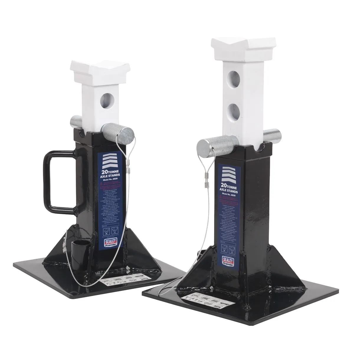 Sealey Axle Stands 20 Tonne Capacity Per Stand Pair