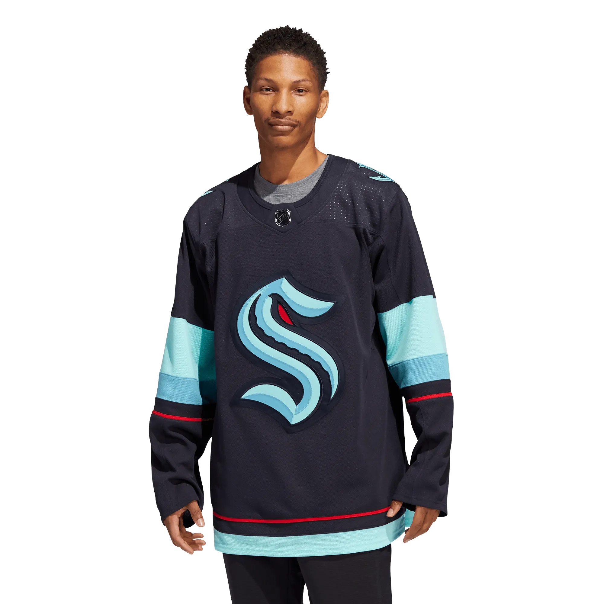 Seattle Kraken Home Adidas PrimeGreen Senior Jersey